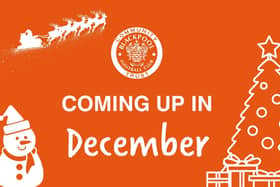 Blackpool FC Community Trust has a busy month ahead during December Picture: Blackpool FC Community Trust