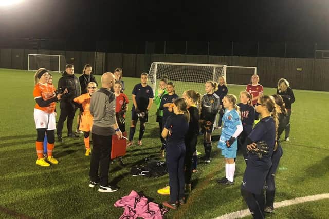 Blackpool FC Community Trust has increased its commitment to girls' football this year