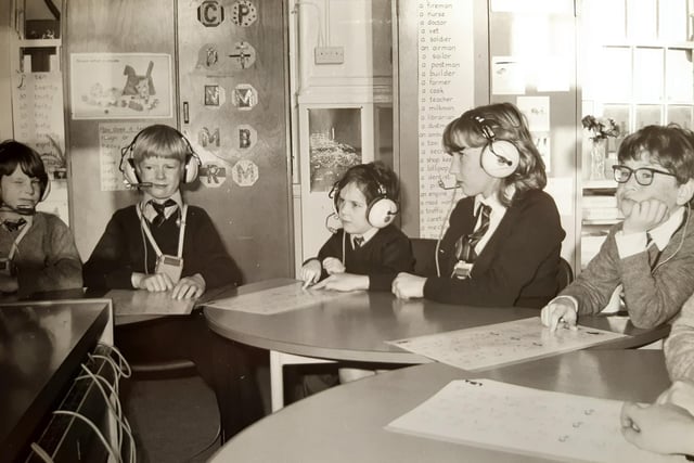 Claremont School in 1980 - this was taken in a special unit for children with partial hearing