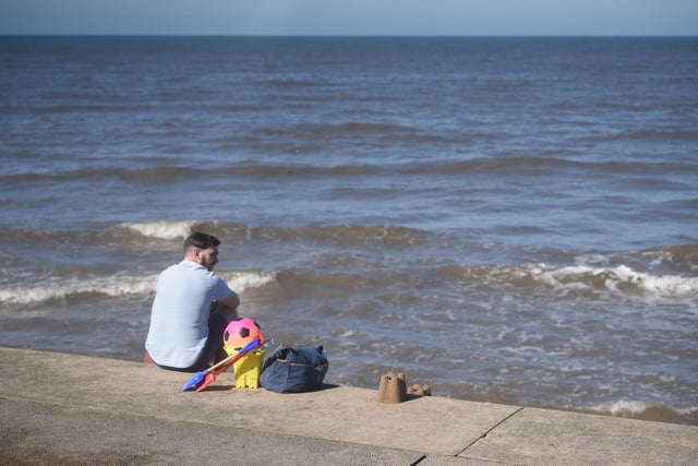 It was a great day to be by the sea