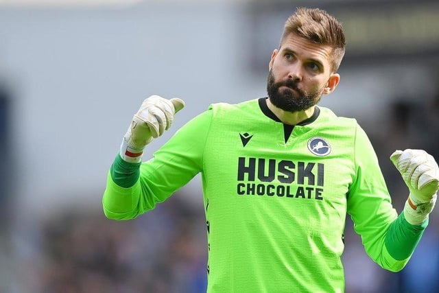 The Millwall player has conceded 45 goals and kept 14 clean sheets in 46 games. On average, he has conceded every 92 minutes this season and in total he has let in 45 goals.