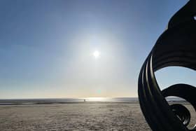 Mary's Shell on Cleveleys beach