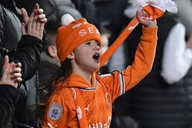 Blackpool fans stuck with their team from minute one to the last