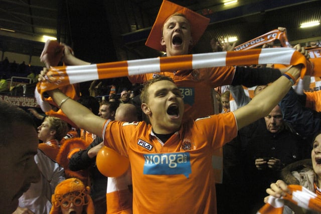 Roaring with pride for their team in this scene from the Birmingham game in 2012