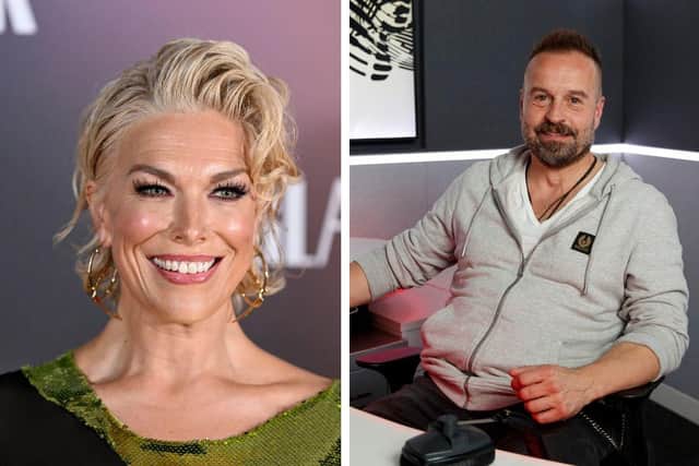 Left: actress Hannah Waddingham. Right: Tenor Alfie Boe. (both images: Getty)