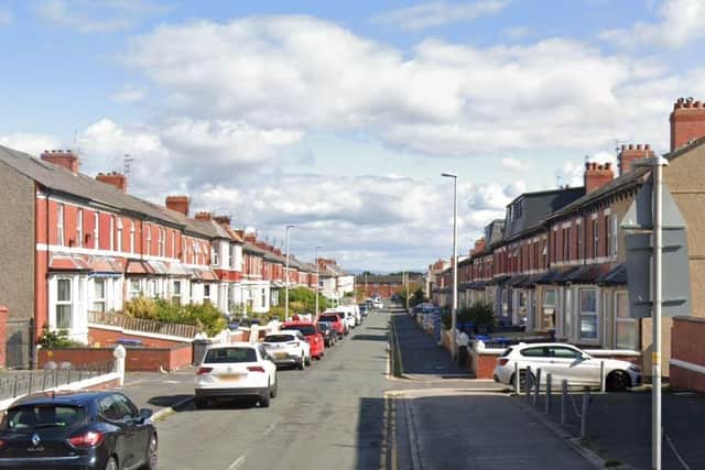Three fire engines Blackpool and Bispham were called to an incident in Chesterfield Road (Credit: Google)
