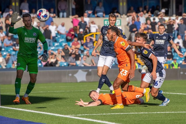 It was his cross that led to the equaliser, but he otherwise struggled. Seemed to get too involved with the Millwall fans as well.