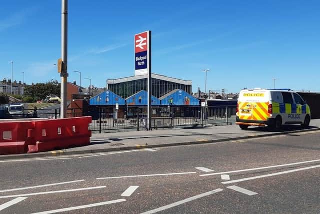 Ian Greening, 54, of High Street, Blackpool admitted making the hoax call on September 22 last year. The train station was briefly evacuated whilst police responded to the threat