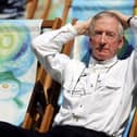 Author Raymond Briggs in Hyde Park