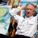 Author Raymond Briggs in Hyde Park