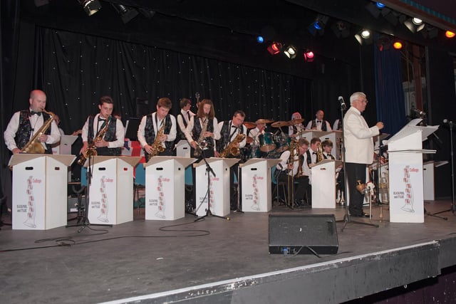 The Terry Reaney Orchestra performing at Lowther Pavilion