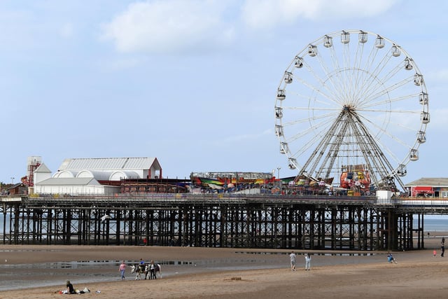Blackpool had 461.8 new Covid-19 cases per 100,000 people in the latest week, a rise of 54.7% from the week before.