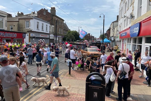 Fleetwood was packed for the return of Tram Sunday