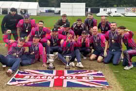 Blackpool CC defeated Fleetwood in the Northern Premier Cricket League's 40-Over Cup final Picture: Blackpool CC