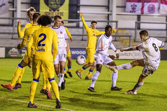 AFC Fylde lost to Leeds United in their FA Youth Cup tie Picture: AFC Fylde