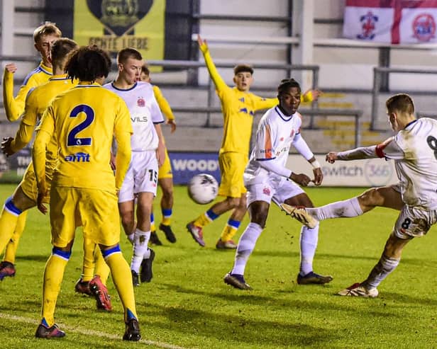 AFC Fylde lost to Leeds United in their FA Youth Cup tie Picture: AFC Fylde