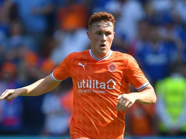 Sonny Carey is handed his first Blackpool start since mid-August