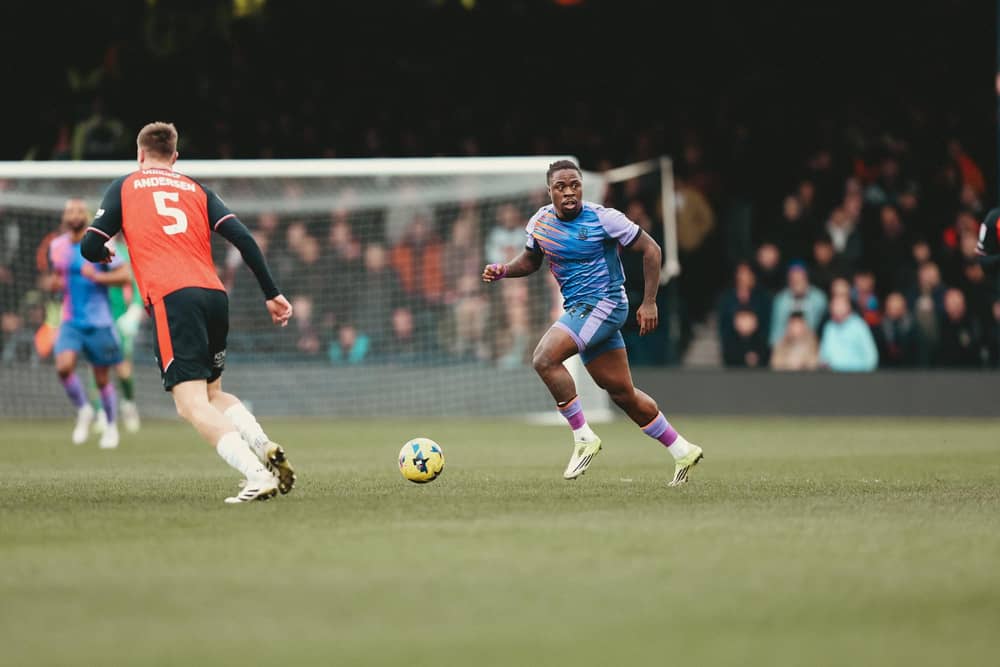 Blackpool took on Luton Town at Kenilworth Road.