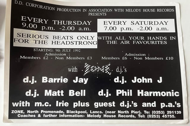 DJs Barrie Jay, John J, Matt Bell and Phil Harmonic with MC Irie...