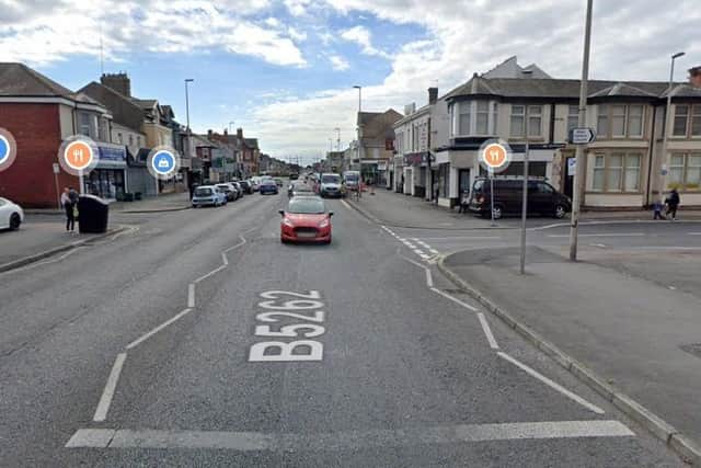 Police made arrests after a disturbance in Lytham Road, Blackpool. Photo: Google