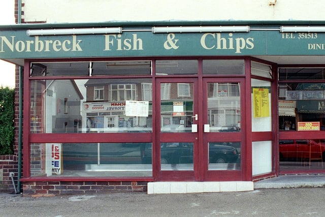 Norbreck Fish and Chips in 1999