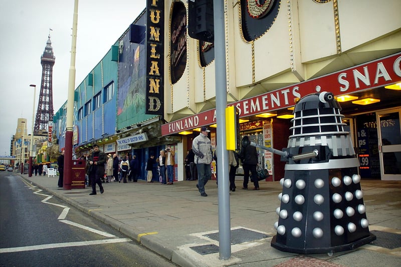 The new Doctor Who exhibition opened in 2004 - this was the opening day when a Dalek set out to exterminate a few holidaymakers...