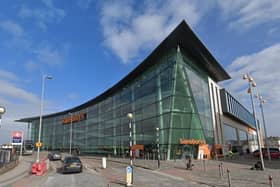 Sainsbury’s in Talbot Road was evacuated after a vehicle caught fire in the car park (Credit: Google)