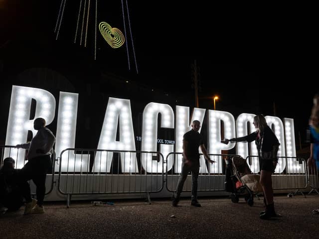 Thanks to the ingenious Illuminations team, visitors can capture their Illuminations experience in front of a dazzling Hollywood-inspired Blackpool sign. Utilising Cabochon lamps, the installation spans almost nine metres in length and will be situated in front of The Blackpool Tower, providing the ultimate selfie opportunity. Photo: Kelvin Lister-Stuttard