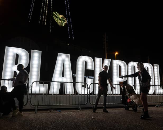 Thanks to the ingenious Illuminations team, visitors can capture their Illuminations experience in front of a dazzling Hollywood-inspired Blackpool sign. Utilising Cabochon lamps, the installation spans almost nine metres in length and will be situated in front of The Blackpool Tower, providing the ultimate selfie opportunity. Photo: Kelvin Lister-Stuttard