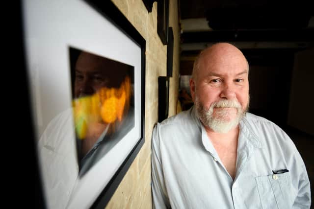 Artist and photographer Ian Currie is having an exhibition of his work at HIVE