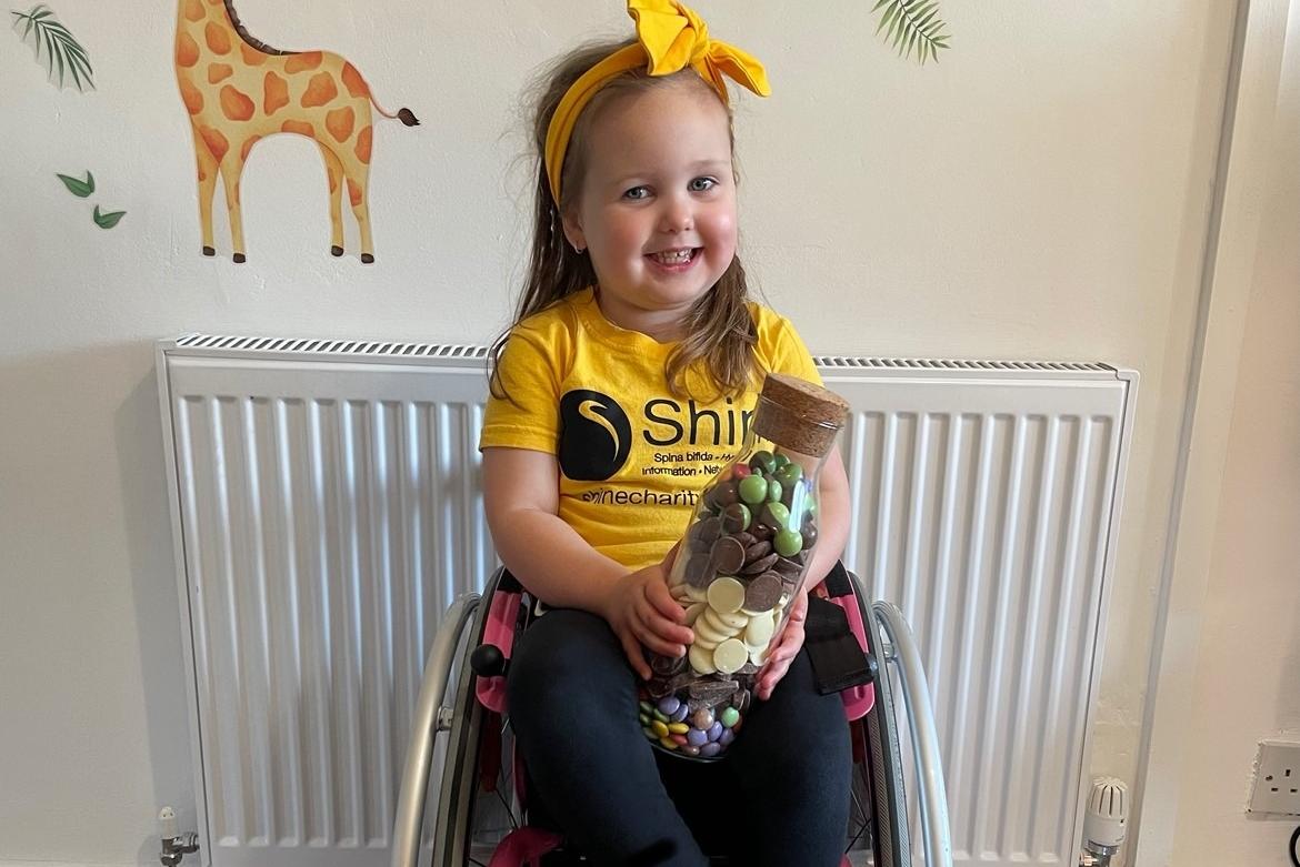 Blackpool Tower lights up yellow for Shine