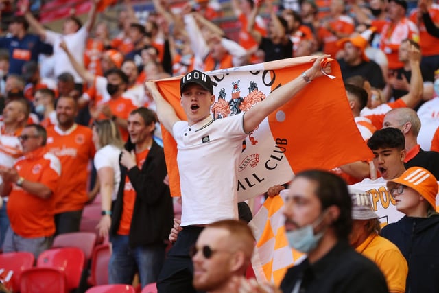A limited number of Seasiders supporters were allowed to attend the League One play-off final on this day in 2021.