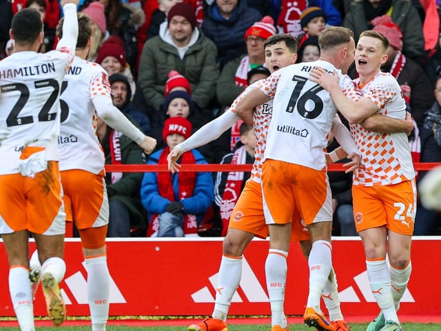 Andy Lyons started the FA Cup tie against Nottingham Forest.