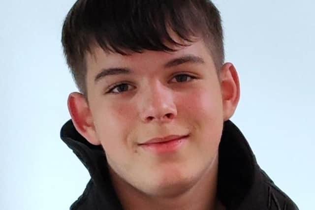 Freddy Lewsley, 14, is described as around 5ft 2in tall, of medium build and has short dark brown hair (Credit: Derbyshire Police)
