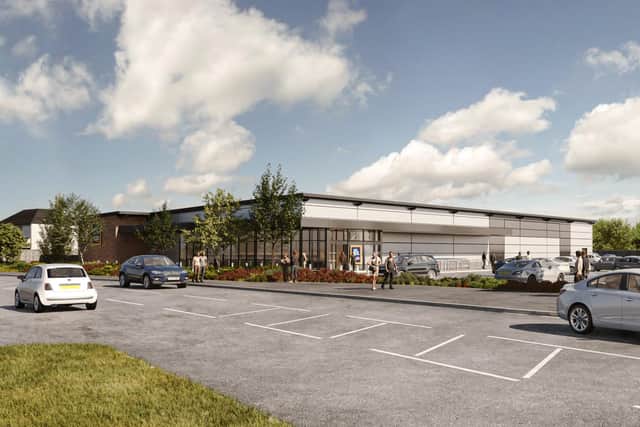 How the new Aldi store in Preston Road, Lytham would look once completed