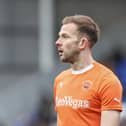Blackpool striker Jordan Rhodes