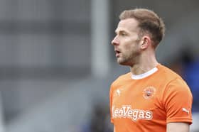 Blackpool striker Jordan Rhodes