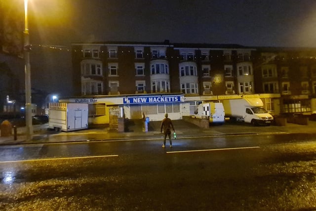 The New Hacketts Hotel has been derelict since 2018, when the company which owned it went into liquidation. In December 2020, a fire ripped through the upper part of the building, sparking a huge response from Blackpool, South Shore, Bispham, Fleetwood, St Annes, Lytham and Preesall stations.