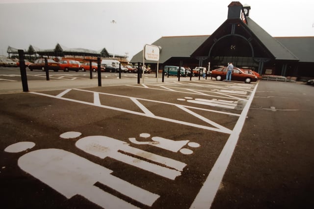 The introduction of parent and child car parking spaces at Tesco was revolutionary in its day - this was 1994