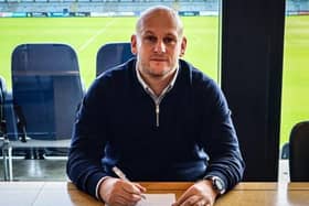 New AFC Fylde head coach Adam Murray Picture: AFC FYLDE