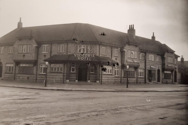 The Victoria Hotel, it's hardly changed has it? No date with it unfortunately