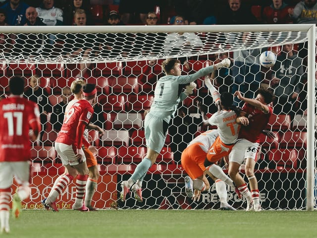 Bailey Peacock-Farrell has been impressive between the sticks so far this season.