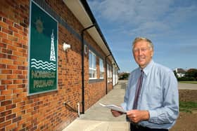 Norbreck Primary School headteacher Ray Fisher in 2003