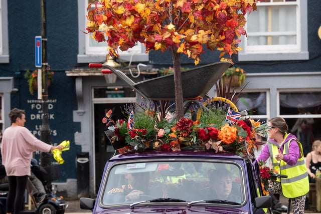 Lots of hard work went into preparing this vehicle for the Freckleton Club Day procession.