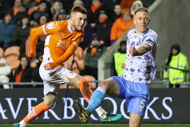 Blackpool's win against Cambridge United on Tuesday sees them nine points off the League One play-off places with 10 games remaining Picture: Lee Parker/CameraSport