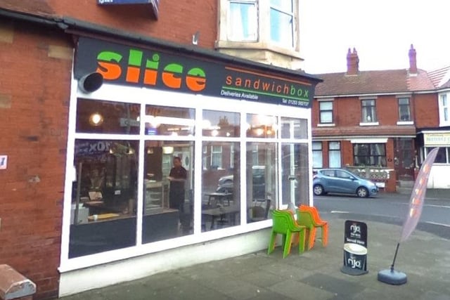Slice Sandwich Box in Red Bank Road has a rating of 4.9 out of 5 from 43 Google reviews. Telephone 01253 592737