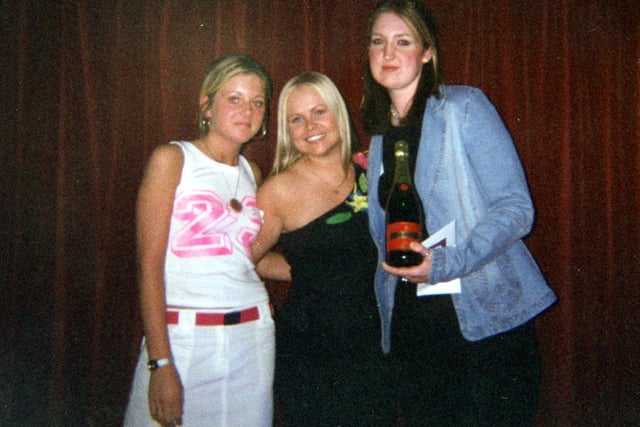 Club Idol - heat one winners at Brannigans. Debbie Jones (left), Emma O'Rourke (right) and Hayley Kay (centre)
