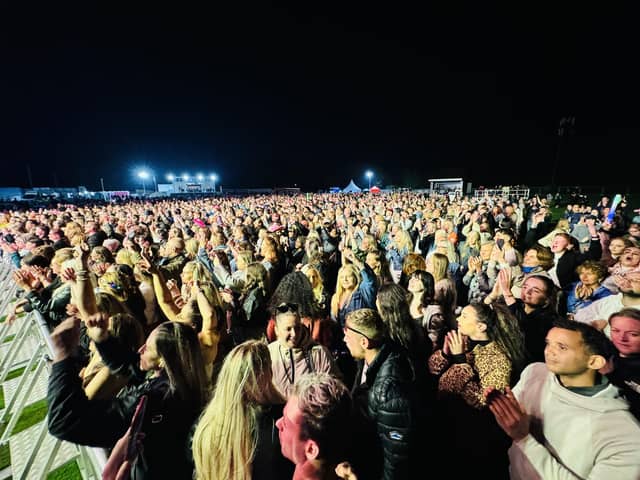 Thousands attended the first ever iMEP Music Festival in Accrington in September.  
