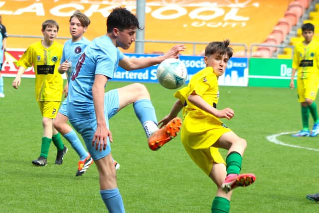 St Anne's Yellows U13s met Lytham JFC at Bloomfield Road Picture: Karen Tebbutt