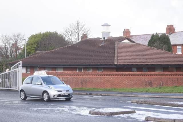 The test centre in Warbreck Hill Road, Blackpool